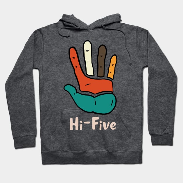 Hi Five Hoodie by RiyanRizqi